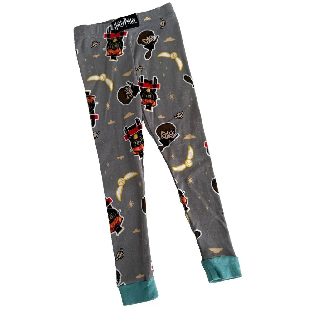Harry Potter Toddler 2T Fall Winter Pajama Set Boy Girl 100% Cotton Snug Fit